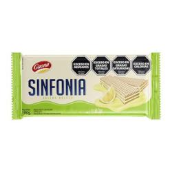 Obleas rellenas limón Sinfonia 100 Gr