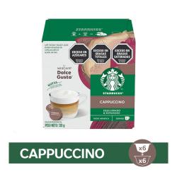 Café cappuccino cápsulas Starbucks 120 Gr