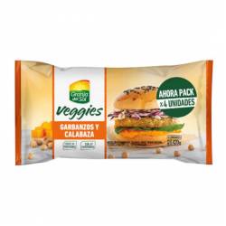 Medallón garbanzos y calabaza Granja Del Sol 420 Gr