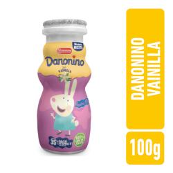 Alimento lácteo bebible vainilla - botella Danonino 100 Gr