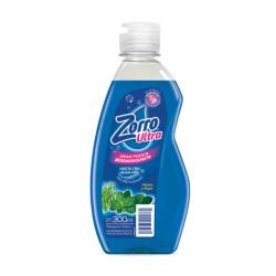 Detergente líquido ultra menta y algas Zorro 300 Ml