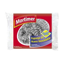 Esponja plateada Mortimer 1 U