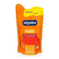 Jabón líquido citrus - repuesto Algabo 300 Ml
