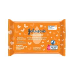 Toallas húmedas limpieza y suavidad Johnsons 44 U