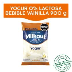 Yogur bebible 0% lactosa vainilla - sachet Milkaut 900 Gr