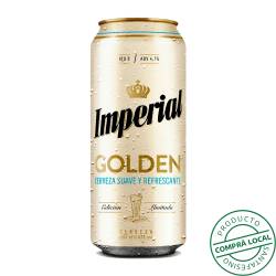 Cerveza rubia golden - lata Imperial 473 Cm3