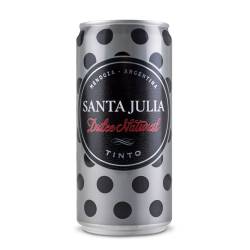 Vino tinto dulce - lata Santa Julia 269 Ml