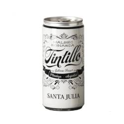 Vino tintillo - lata Santa Julia 269 Ml