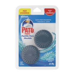 Desodorante inodoros bloque mochila azul Pato 80 Gr
