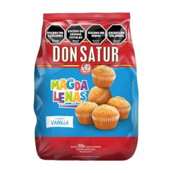 Magdalenas vainilla Don Satur 200 Gr