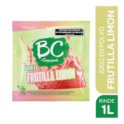 Jugo bc frutilla y limón - sobre La Campagnola 9 Gr