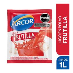 Jugo frutilla - sobre Arcor 15 Gr