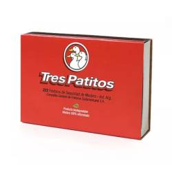Fósforos x222 - caja Tres Patitos 1 U