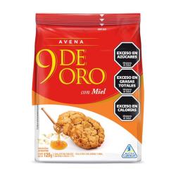 Galletita avena y miel 9 De Oro 120 Gr