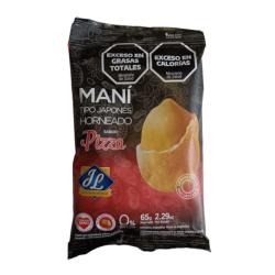 Maní crocante sabor pizza J L 65 Gr
