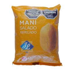 Mani frito repelado salado J L 500 Gr