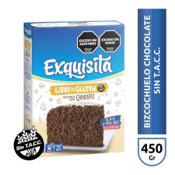 Bizcochuelo chocolate sin tacc Exquisita 450 Gr