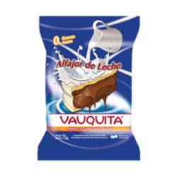 Alfajor triple leche glaseado Vauquita 72 Gr