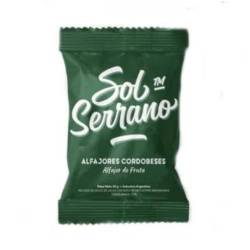 Alfajor glaseado con membrillo Sol Serrano 40 Gr