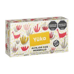 Alfajor sin tacc membrillo - caja Yuka 6 U