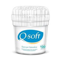 Hisopos - pote Q-soft 100 U