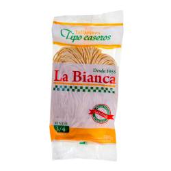 Tallarines tipo caseros finos La Bianca 500 Gr