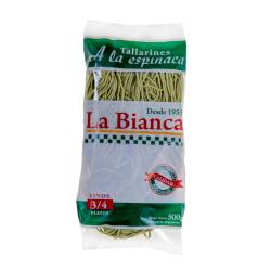 Tallarines a la espinaca La Bianca 500 Gr