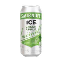 Vodka ice green apple - lata Smirnoff 473 Cm3
