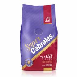 Café molido tostado super - bolsa Cabrales 500 Gr