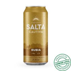 Cerveza rubia - lata Salta 473 Cm3