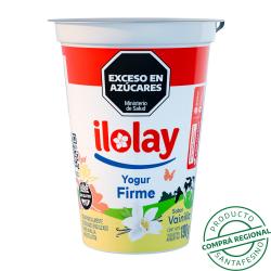 Yogur firme entero vainilla Ilolay 190 Gr