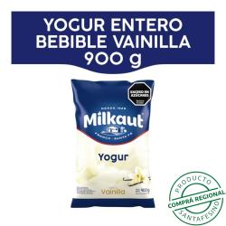 Yogur bebible entero vainilla - sachet Milkaut 900 Gr