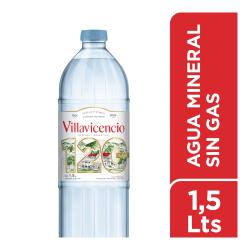 Agua mineral - botella Villavicencio 1.5 Lt
