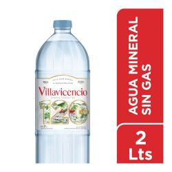 Agua mineral - botella Villavicencio 2 Lt