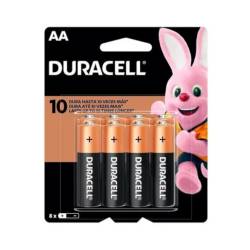 Pilas chicas doble a Duracell 4 U