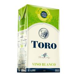 Vino blanco - tetra Toro 1 Lt