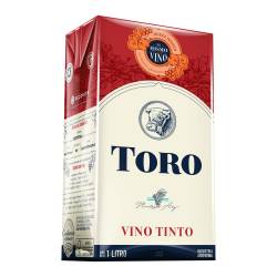 Vino tinto - tetra Toro 1 Lt