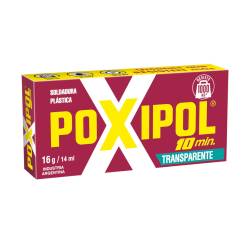 Soldadura plástica transparente Poxipol 14 Ml