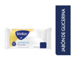 Jabón de tocador glicerina neutro Veritas 120 Gr