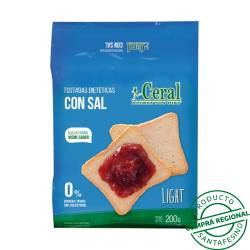 Tostadas diet con sal Ceral 200 Gr