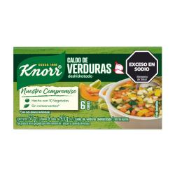 Caldo verdura cubo Knorr 6 U