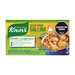 Caldo gallina cubo Knorr 6 U