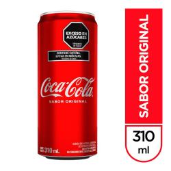 Gaseosa cola - lata Coca Cola 310 Ml