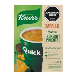 Sopa quick zapallo Knorr 63 Gr