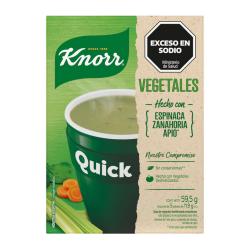 Sopa quick vegetales Knorr 65 Gr