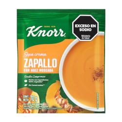 Sopa crema zapallo Knorr 70 Gr