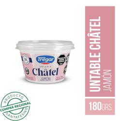 Queso untable con jamón Tregar 180 Gr