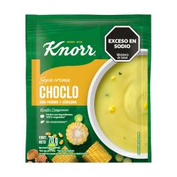 Sopa crema choclo con puerro Knorr 70 Gr