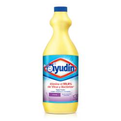 Lavandina flores lavanda - botella Ayudín 1 Lt