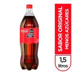 Gaseosa cola descartable - botella Coca Cola 1.5 Lt